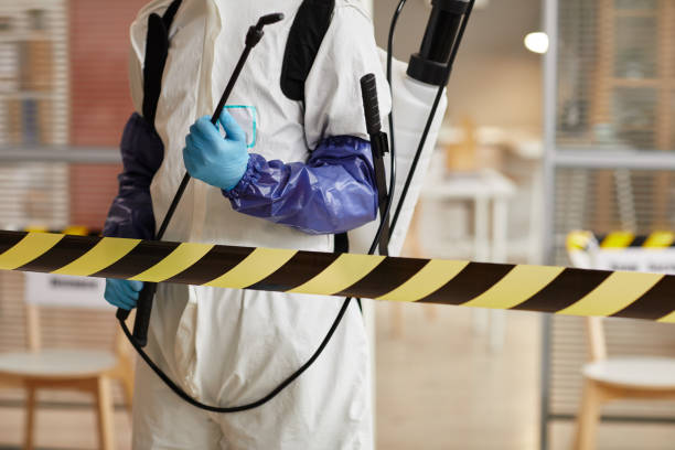 Professional Hoarding Cleanup technician working in Cedar Grove, WI